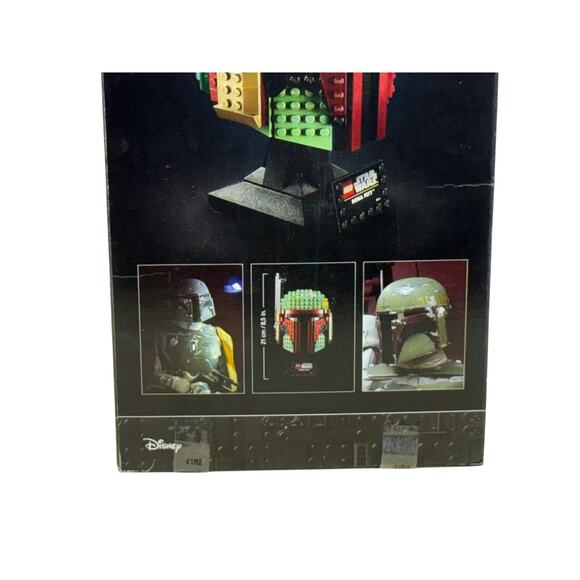 LEGO Star Wars Boba Fett Helmet 75277 Open Box Complete Collectible Display Set - Picture 7 of 11